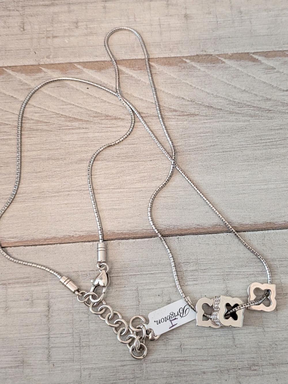 Brighton Toledo Tres Trio Charm Necklace